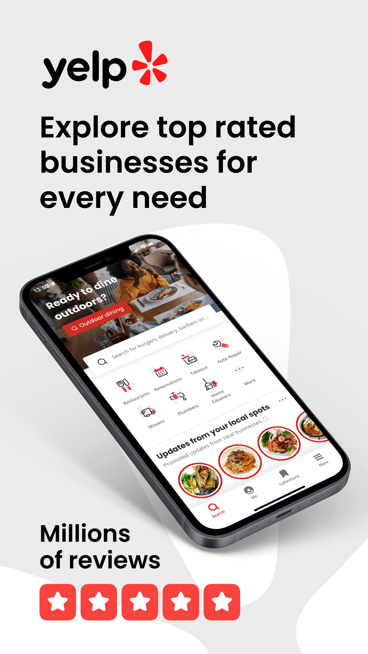 Yelp: Food, Delivery & Reviews Capture d'écran