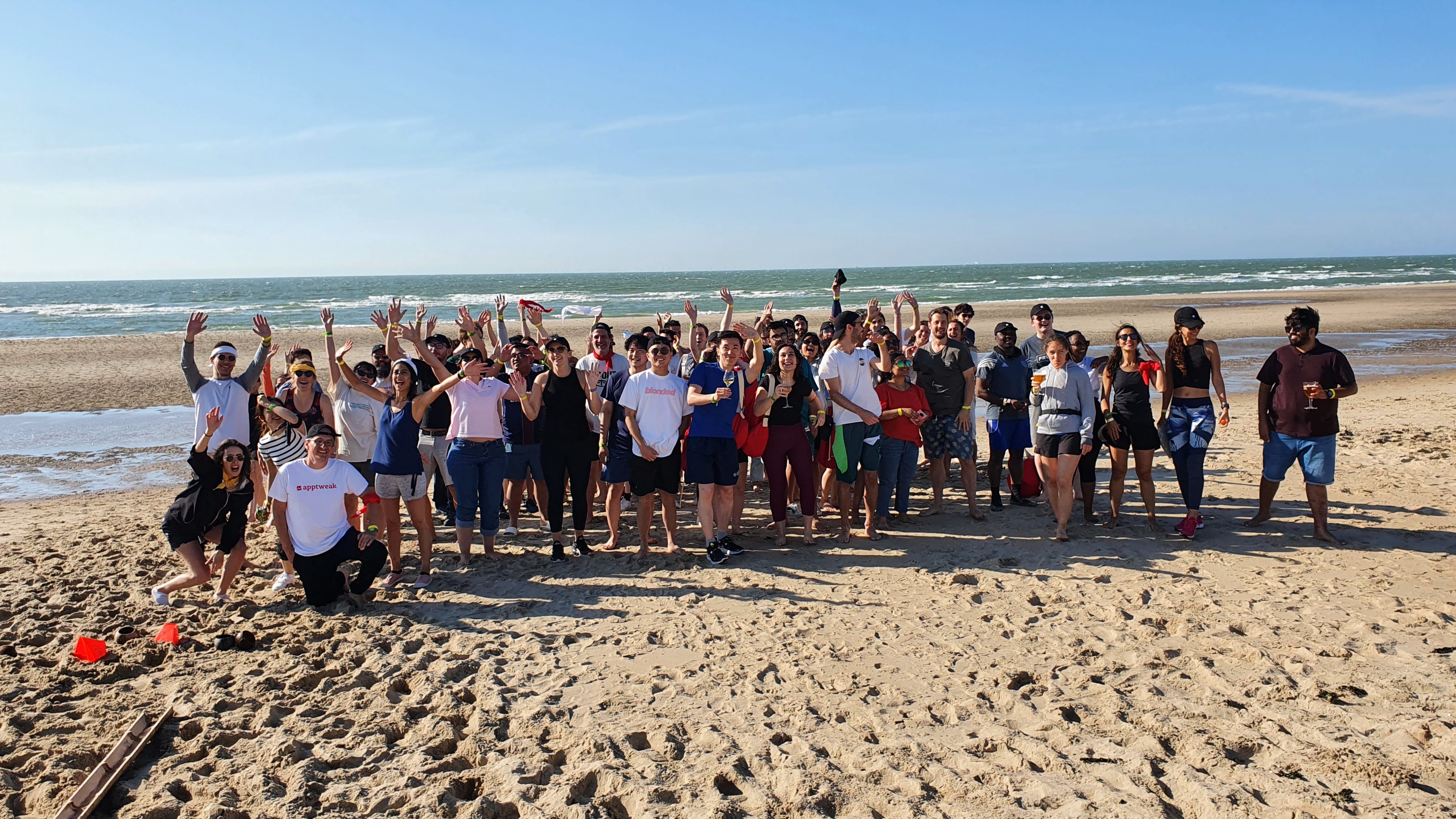 Image - Team picture at the beach - Summer Conference 2022